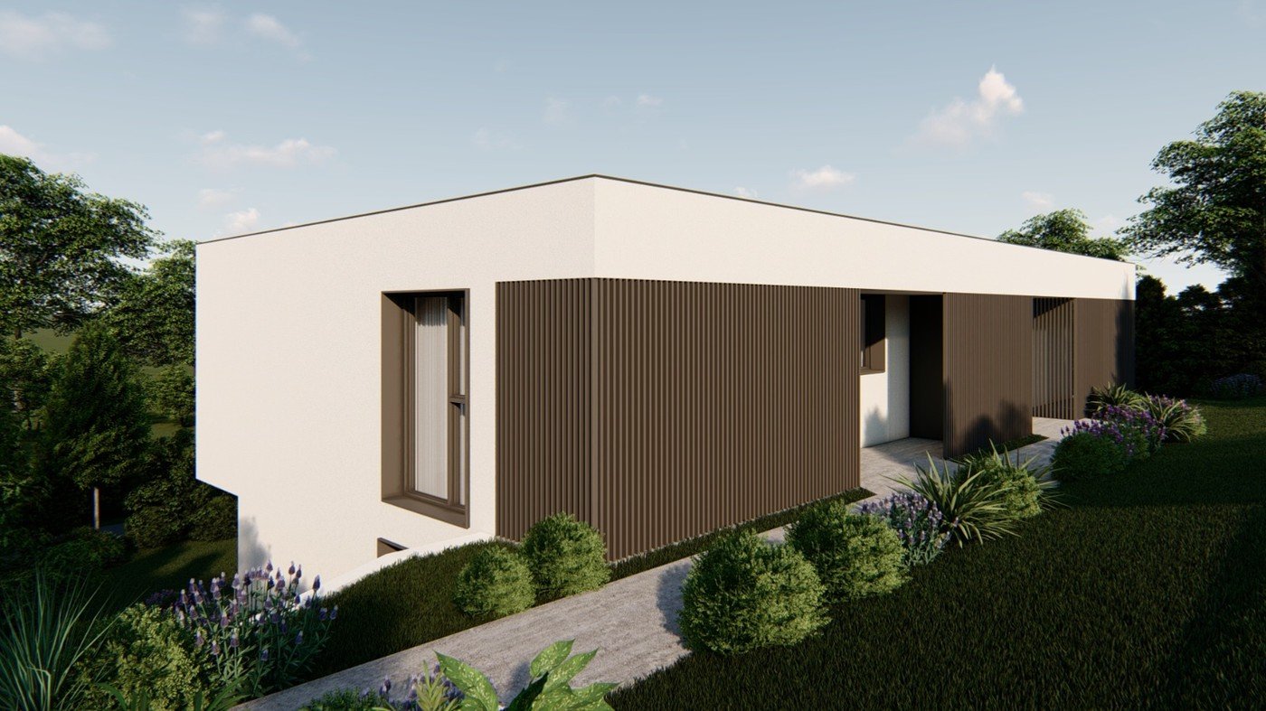 Bord d’Aire 8, Onex : vue depuis le chemin